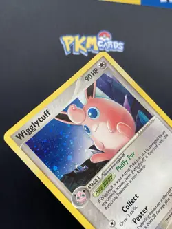 Pokemon TCG Wigglytuff Crystal Guardians 13/100 Holo Rare LP. - Image 2