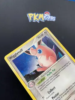 Pokemon TCG Wigglytuff Crystal Guardians 13/100 Holo Rare LP. - Image 3