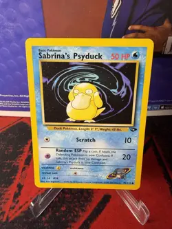 Pokemon TCG Sabrina's Psyduck Gym Challenge 99/132 Regular - MP - Image 1