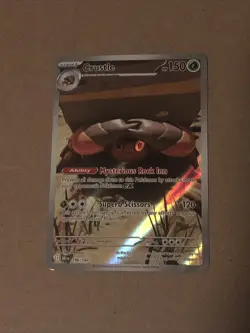 Pokemon Destined Rivals Crustle IR 186/182 - Image 1