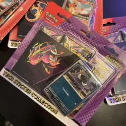 Pokemon TCG Tech Sticker Collection: Ascended Heroes 3 Pack Blister Pack - Image 2