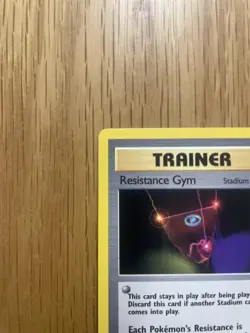 Pokemon TCG Resistance Gym 109/132 Gym Challenge Rare Unlimited WOTC - Image 2