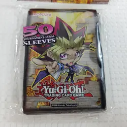 YuGiOh Shonen Jump Official Tournament Legal Sleeves 50 Count New - Image 2