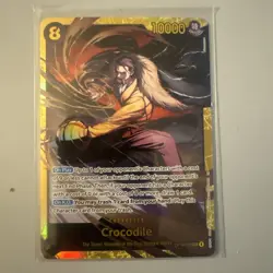 Crocodile - OP14-120 SEC English The Azure Sea's Seven - One Piece Card - NM - Image 1