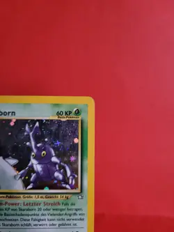 Pokemon Karte/card - Skaraborn Heracross 6/111 - Holo Neo GENESIS - Very Good+ - Image 3