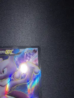 Pokemon Mewtwo-EX Ultra Rare Full Art Holo EX 98/99 Next Destinies Card - Image 3