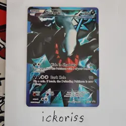 Pokemon Darkrai BW73 Promo Full Art Black Star Holo 110 HP Card 2013 - Image 1
