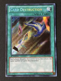Yu-Gi-Oh! Card Destruction LCYW-EN060 Secret Rare 1st Edition (LP) - Image 1