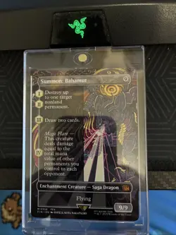 Summon: Bahamut Borderless Final Fantasy Regular Card 356 - Image 1