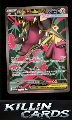 Mega Mawile ex - 162/132 162/132 Pokemon Ultra Rare ME01: Mega Evolution Card NM - Image 1