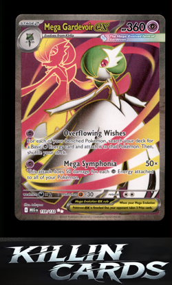 Mega Gardevoir ex - 159/132 159/132 Pokemon Ultra Rare ME01: Mega Evolution Card - Image 1