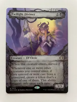 MTG Twilight Diviner SHOWCASE FOIL 0315 ECL - Image 1