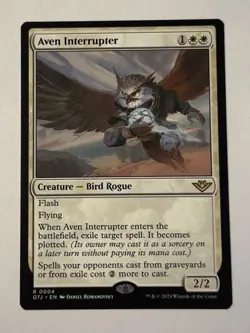 MTG Aven Interrupter - Outlaws Of Thunder Junction NM - Image 1