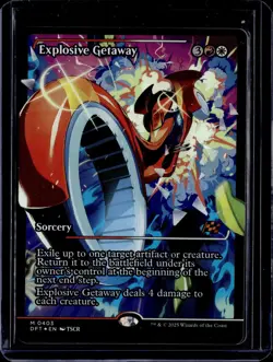 Explosive Getaway - 403 - Foil - DFT - NM - MTG Magic the Gathering - Image 1