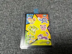 Topps S14 Sticker Card Pokemon ERROR MAJOR MISCUT Pidgeotto Poliwag Jigglypuff - Image 5