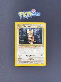 Pokemon TCG Noctowl Neo Genesis 42/111 Regular HP. - Image 1