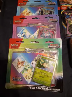 Pokemon Sealed Booster Bundle Blister Tin LOT Prismatic Phantasmal Scarlet Viole - Image 2