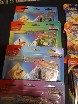 Pokemon Sealed Booster Bundle Blister Tin LOT Prismatic Phantasmal Scarlet Viole - Image 3