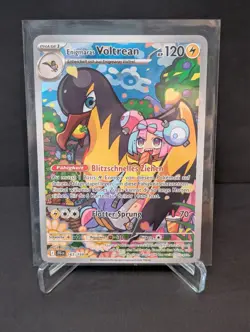 Pokemon Reisegefahrten Deutsch - Enigmaras Voltrean Art Rare 163/159 - Image 1