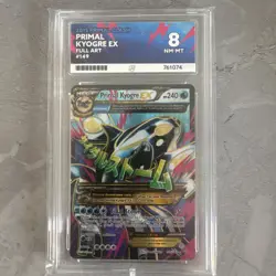 Pokemon TCG Primal Kyogre-EX Primal Clash 149/160 Full Art ACE 8 - Image 1