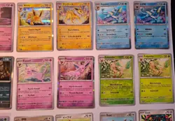 18x Eeveelutions Pokemon Karten Sammlung Holo Pokeball V VSTAR Evoli Umbreon ... - Image 3