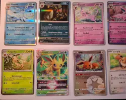18x Eeveelutions Pokemon Karten Sammlung Holo Pokeball V VSTAR Evoli Umbreon ... - Image 4