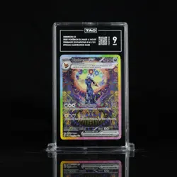 2025 Pokemon Prismatic Evolutions Umbreon ex 131/161 TAG 9 SIR Super Clean 🖤✨ - Image 2