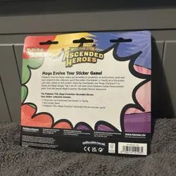 Pokemon: Ascended Heroes Tech Sticker Pack BUNDLE X4 (12 Packs) - Fast Postage - Image 3