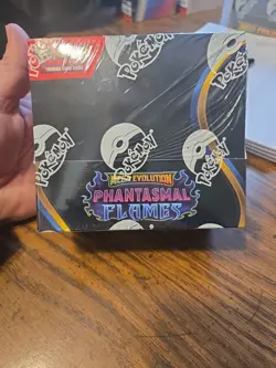 Pokemon TCG Phantasmal Flames Booster Box New Sealed - Image 1