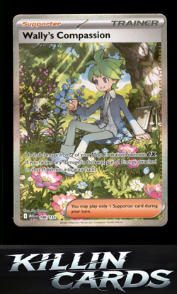 Wally's Compassion - 186/132 186/132 Pokemon Special Illustration Rare ME01: Meg - Image 1