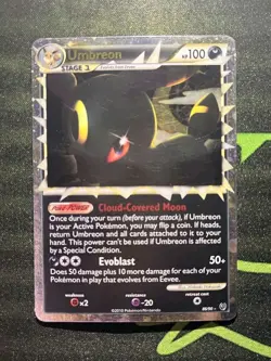 Umbreon Prime 86/90 Undaunted - Pokemon TCG - MP - 2010 - Image 1
