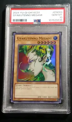YU-GI-OH! Gyakutenno Megami KC01 PSA 10 - Image 1