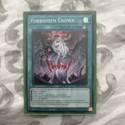 Yu-Gi-Oh! Forbidden Crown Secret Rare BPRO-EN067 - Image 1