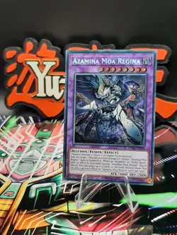 Yu-Gi-Oh! Azamina Moa Regina MP25-EN105 Secret Rare 1st Ed NM - Image 1
