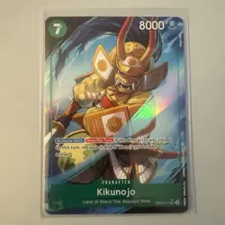 One Piece: Kikunojo EB04-012 (Alternate Art) SR - The Azure Sea's Seven - Image 1