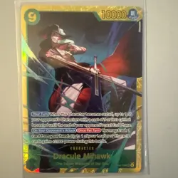 Dracule Mihawk - OP14-119 SEC - THE AZURE SEA'S SEVEN - One Piece TCG English - Image 1