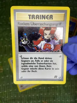 Vintage Rare GERMAN Pokemon Cards • Bundle Of 4 • Holo Team rocket • 2000 - 2001 - Image 2