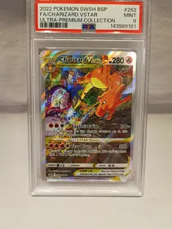 Charizard VSTAR 262 PSA 9 Graded Pokemon Card Ultra Premium Collection Single - Image 2