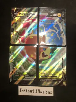 LP Morpeko V-Union - Sword & Shield Promo Cards SWSH287-290 POKEMON TCG - Image 1