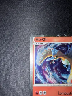 Pokemon Ho-Oh Shiny Holo Rare Call of Legends SL5 Basic 2011 HP100 English Card - Image 2