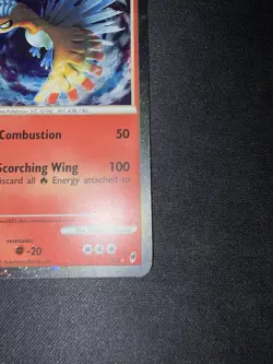 Pokemon Ho-Oh Shiny Holo Rare Call of Legends SL5 Basic 2011 HP100 English Card - Image 4