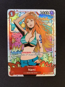 Nami (TR) ST01-007 Treasure Rare - One Piece Card Game: OP06 - Wings Of The Capt - Image 1