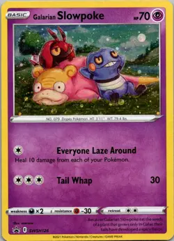 Galarian Slowpoke Promo SWSH: Sword & Shield Promo Cards SWSH126 NM - Image 1