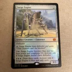 FOIL SURGE ENGINE The Brothers' War BRO Magic MTG MINT CARD - Image 1