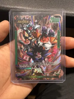 Turles FB08-049 Leader Alternate Art Saiyan's Pride Dragon Ball English Card - Image 1
