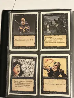 Revised Magic The Gathering Card Lot of 100 + Cards Nm To HP 1994 & Ultra Pro B - Image 5