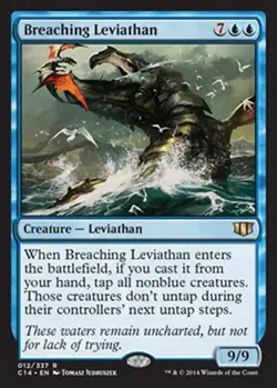 MTG BREACHING LEVIATHAN EXC - LEVIATANO GUIZZANTE - CMD2014 - MAGIC - Image 1