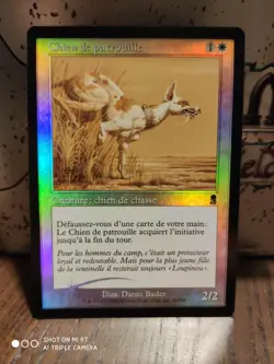 FOIL Chien de patrouille - Patrol Hound MTG MAGIC ODY Odyssey fr 2001 NM - Image 1