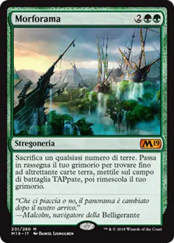 MTG SCAPESHIFT FOIL ITALIAN EXC - MORFORAMA - M19 - MAGIC - Image 1