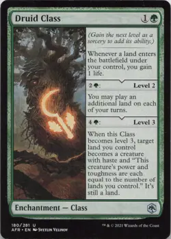 Druid Class U Adventures in the Forgotten Realms 180 - LP MTG - Image 1